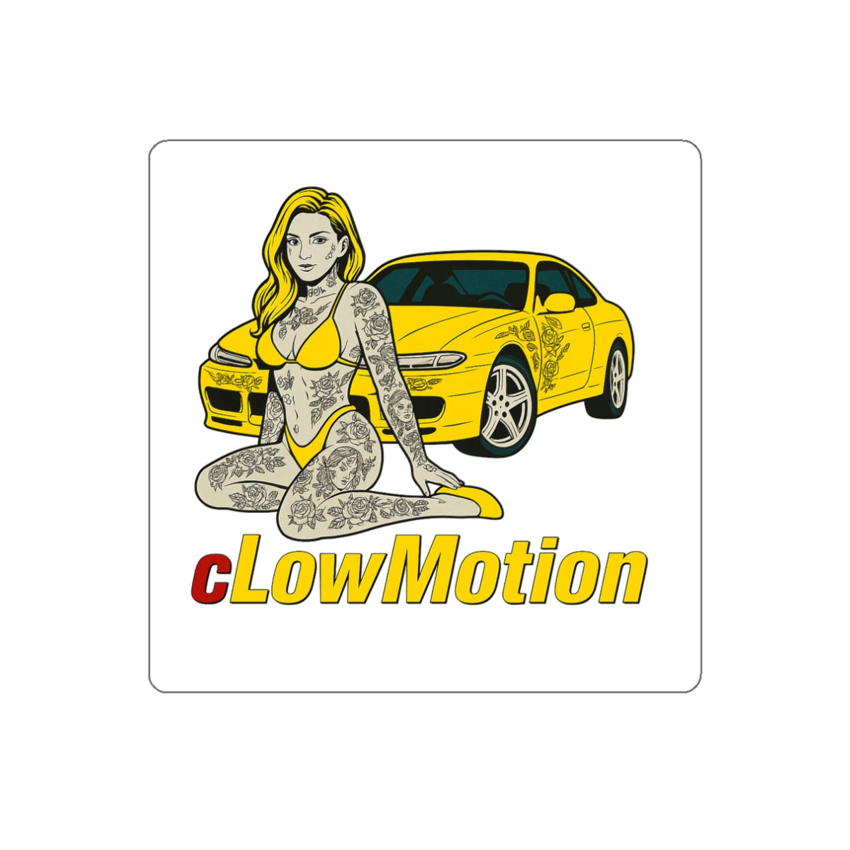 cLowMotion Sticker